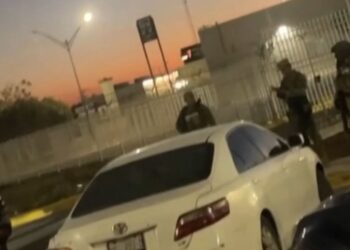 Amanece Reynosa con protesta de obreros y amago de bloqueo carretero
