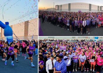 Todo un éxito la carrera más grande en la frontera, “Mujeres en Movimiento”