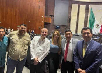 Cendy Robles fortalece diálogo con diputados tamaulipecos en el Congreso de la Unión