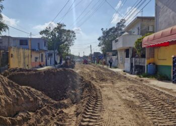 Gobierno y DIF Tamaulipas desarrollan obras viales a través del programa Lazos del Bienestar