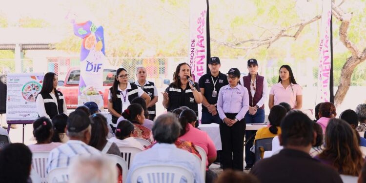 Inicia DIF Tamaulipas la primera entrega de canastas alimentarias en los 43 municipios del estado