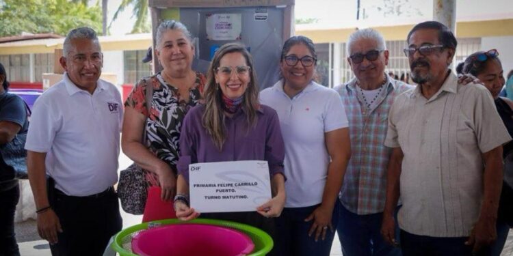 Equipa DIF Tamaulipas desayunadores escolares y comedores comunitarios del estado