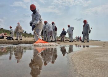 Grupo Interinstitucional garantiza el control de la contaminación por hidrocarburos en el Golfo de México; reporta playas limpias en el litoral