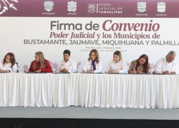 Firma Poder Judicial convenio con municipios del Altiplano para implementar programa de Juzgado Itinerante