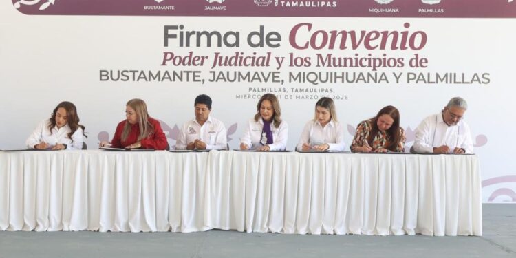Firma Poder Judicial convenio con municipios del Altiplano para implementar programa de Juzgado Itinerante