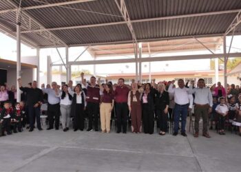 Consolidan infraestructura educativa en el Jardín de Niños “Locutores de Victoria”