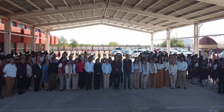 Entrega Gobierno de Tamaulipas obras y mobiliario en la Secundaria Técnica No. 98 de Matamoros