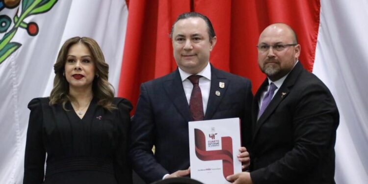 Recibe Legislatura 66 el Cuarto Informe del Gobernador Américo