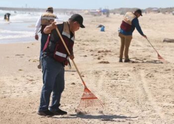Playas sin riesgos, manchas de hidrocarburo son pequeñas