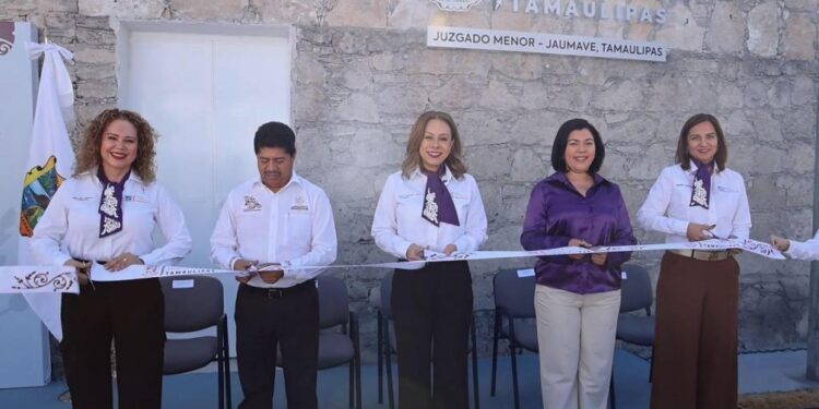Inaugura Poder Judicial de Tamaulipas nuevas instalaciones del Juzgado en Jaumave