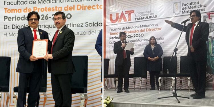 Inicia nueva gestión en la Facultad de Medicina Matamoros