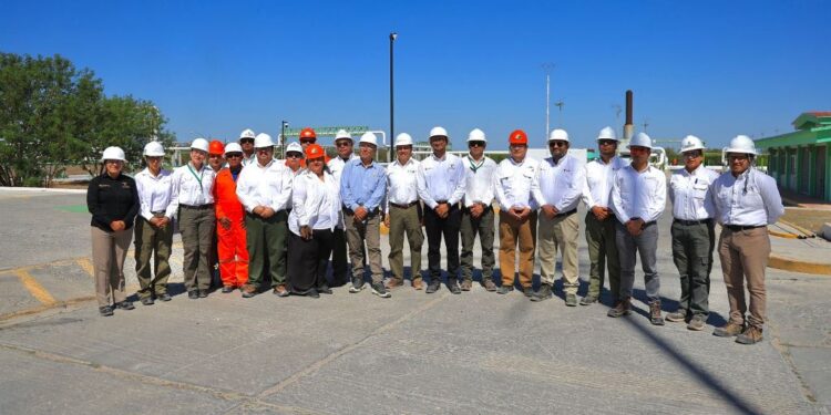 Supervisa CENAGAS, SEDENER y CENAM avances del Complejo Procesador de Gas Burgos en Reynosa
