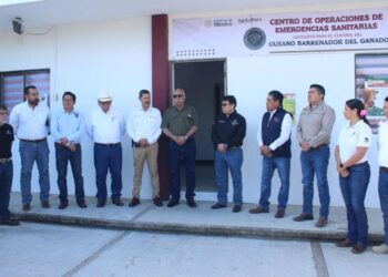 Inauguran Centro de Emergencias Sanitarias contra gusano barrenador
