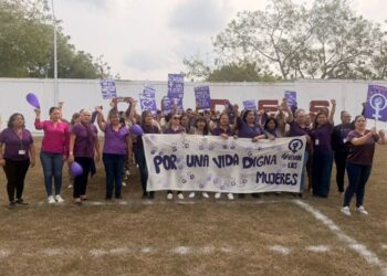 Con rally deportivo y mensajes de igualdad conmemoran el 8M en el CEDES Altamira