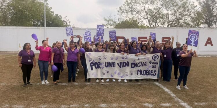 Con rally deportivo y mensajes de igualdad conmemoran el 8M en el CEDES Altamira