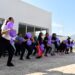 Participan trabajadoras de la SSPT en activación física conmemorativa del Día Internacional de la Mujer