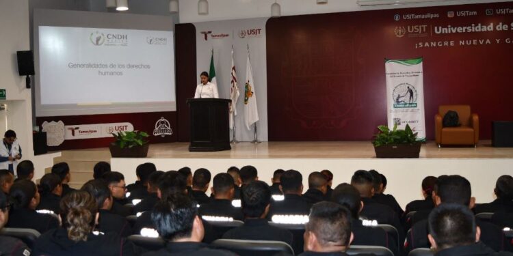 Recibe Guardia Estatal capacitación intensiva en derechos humanos