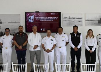 Suman esfuerzos Salud y SEMAR para acciones de la Semana Santa