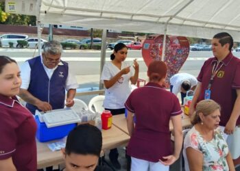 Avanza vacunación contra el sarampión; suman a la fecha 283 mil dosis aplicadas