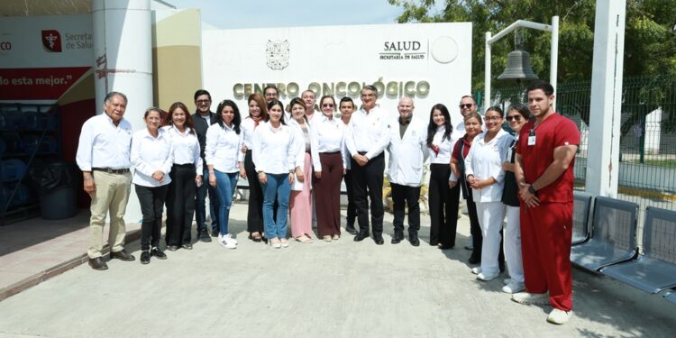 Supervisa Américo modernización del Centro Oncológico de Tamaulipas