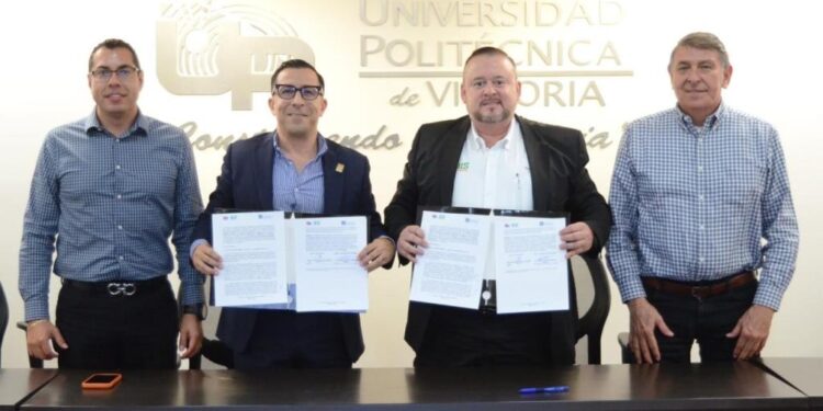 Fortalece UPV nuevas oportunidades para sus estudiantes mediante convenio con CANACO Victoria