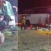 Choque de autobús deja 2 muertos y 8 heridos en la Zaragoza–Monterrey