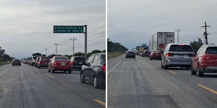 Fluye retorno vacacional; se saturan tramos en Oyama y “La Y”