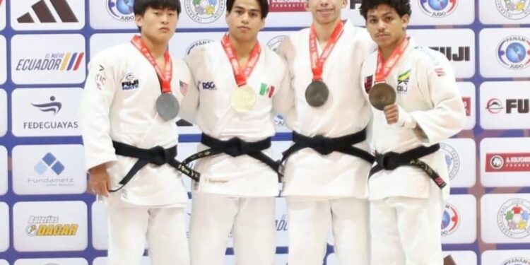 Brillan tamaulipecos en Panamericano de Judo; Eduardo Sagástegui gana el oro