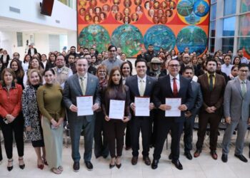 Inicia semana Humberto Prieto en ceremonia cívica junto al Gobernador Américo Villarreal