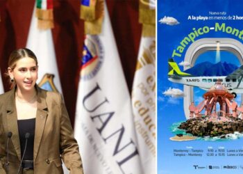 Fortalece Tamaulipas su conectividad aérea con nuevas rutas hacia Monterrey, Nuevo León y la Ciudad de México