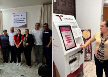 Realiza secretario general de Gobierno recorrido de supervisión en la Oficialía Primera del Registro Civil de Ciudad Madero