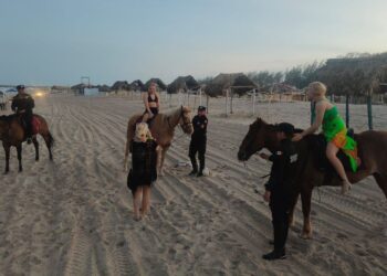 Agrupamiento Montado brinda seguridad y atención en Soto la Marina