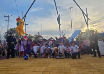 Entrega Guardia Estatal juguetes y celebra a niñas y niños de Matamoros