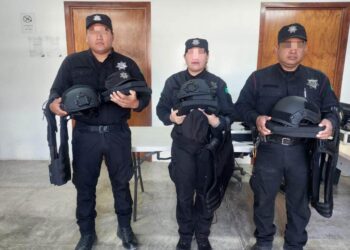 Entrega SSPT equipo táctico a Guardia Estatal en Ciudad Victoria y Tula