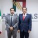Se reúne Américo con nuevo titular de Aduanas; impulsa proyectos estratégicos en Tamaulipas