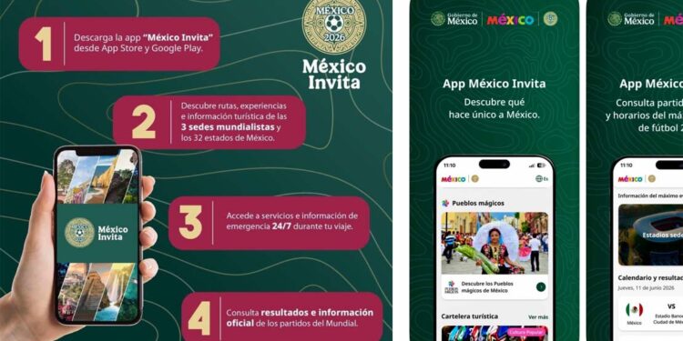 Presentan app “México Invita” para turistas en el Mundial