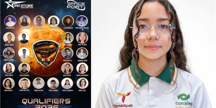 Brilla estudiante de CONALEP Tamaulipas en torneo aeroespacial internacional