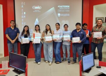 Concluyó diplomado en autodesk en CMIC Tamaulipas Centro; inician inscripciones para el próximo