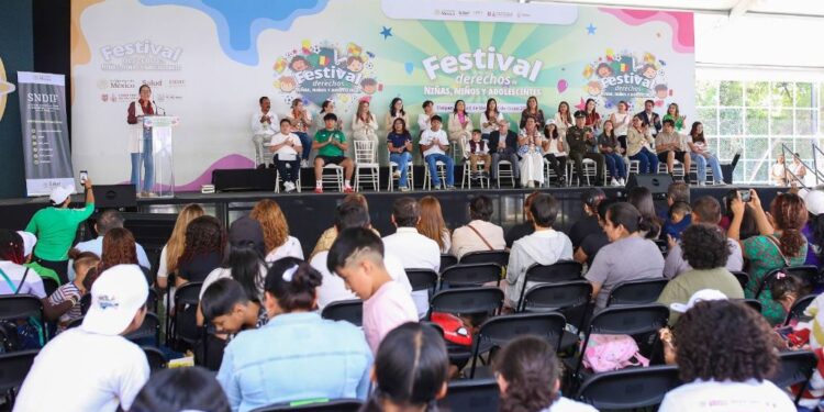 Participa DIF Tamaulipas en el Festival Nacional por los Derechos de las Niñas, Niños y Adolescentes