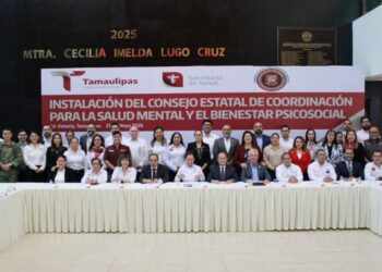 Instalan Consejo Estatal de Salud Mental en Tamaulipas