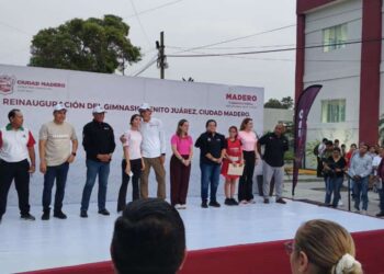 Reabren Gimnasio Benito Juárez con visión social y deportiva