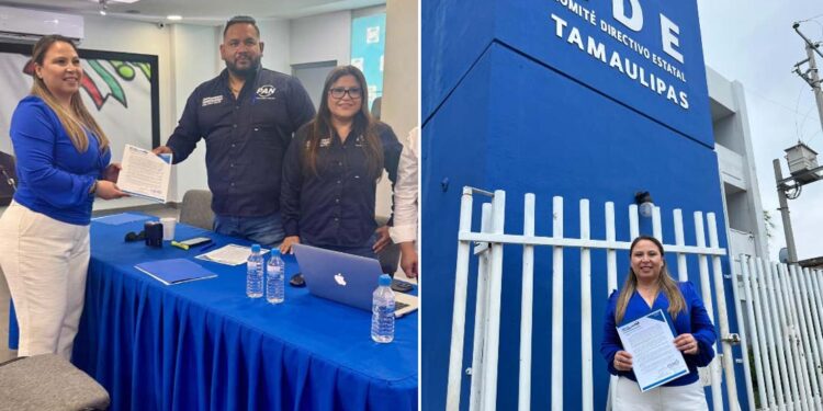 Encabeza Gloria Garza registros para la dirigencia del PAN Tamaulipas