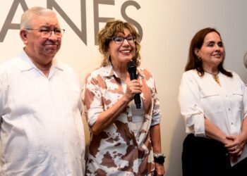Inauguran exposición “Volcanes” de Vicente Rojo en la Galería Pedro Banda del Centro Cultural Tamaulipas