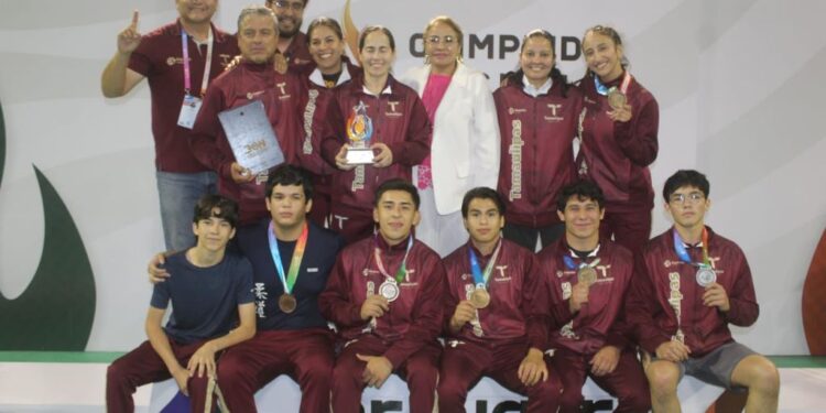Tamaulipas es el mejor en judo dentro de la Olimpiada Nacional 2026