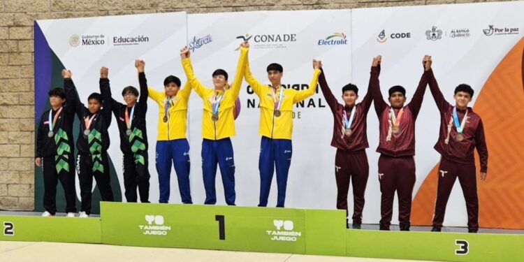 Celebra Tamaulipas 50 medallas en la Olimpiada Nacional 2026