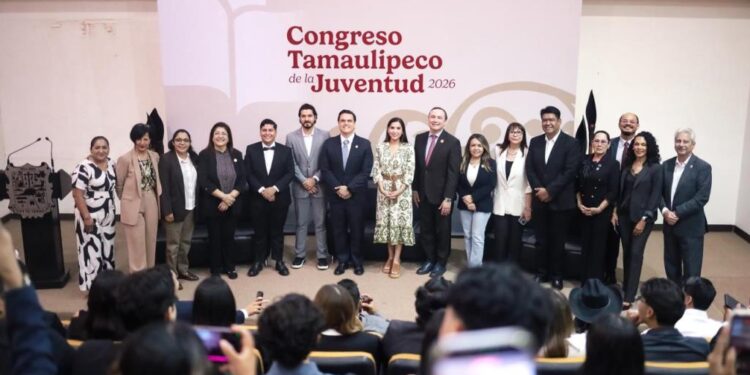 Inauguran el primer Congreso Tamaulipeco de la Juventud 2026 en la sede del Poder Legislativo