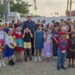 Félix Guillu celebra a los niños con mensaje político y social