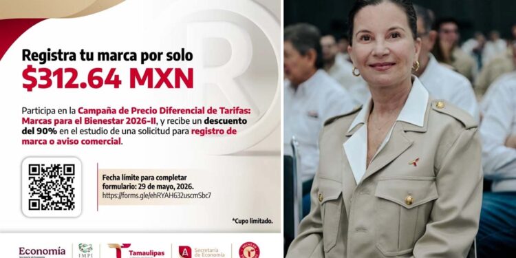 Invita Secretaría de Economía a registrar marcas con 90% de descuento