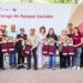 Entrega SEBIEN apoyos sociales en Güémez