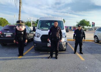 Implementa Guardia Estatal de Género operativo “Ruta Segura” e instala módulo preventivo en Nuevo Laredo